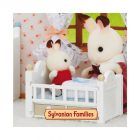 Chocolate Rabbit Baby Set Sylvanian Families