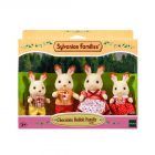 Familia Conejo Chocolate Sylvanian Families
