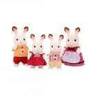 Familia Conejo Chocolate Sylvanian Families