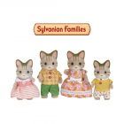 Familia Gatos con Rayas Sylvanian Families