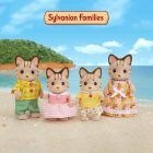 Familia Gatos con Rayas Sylvanian Families