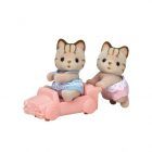 Striped Cat Twins Sylvanian Families