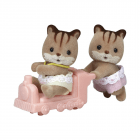 Walnut Squirrel Twins Sylvanian Families