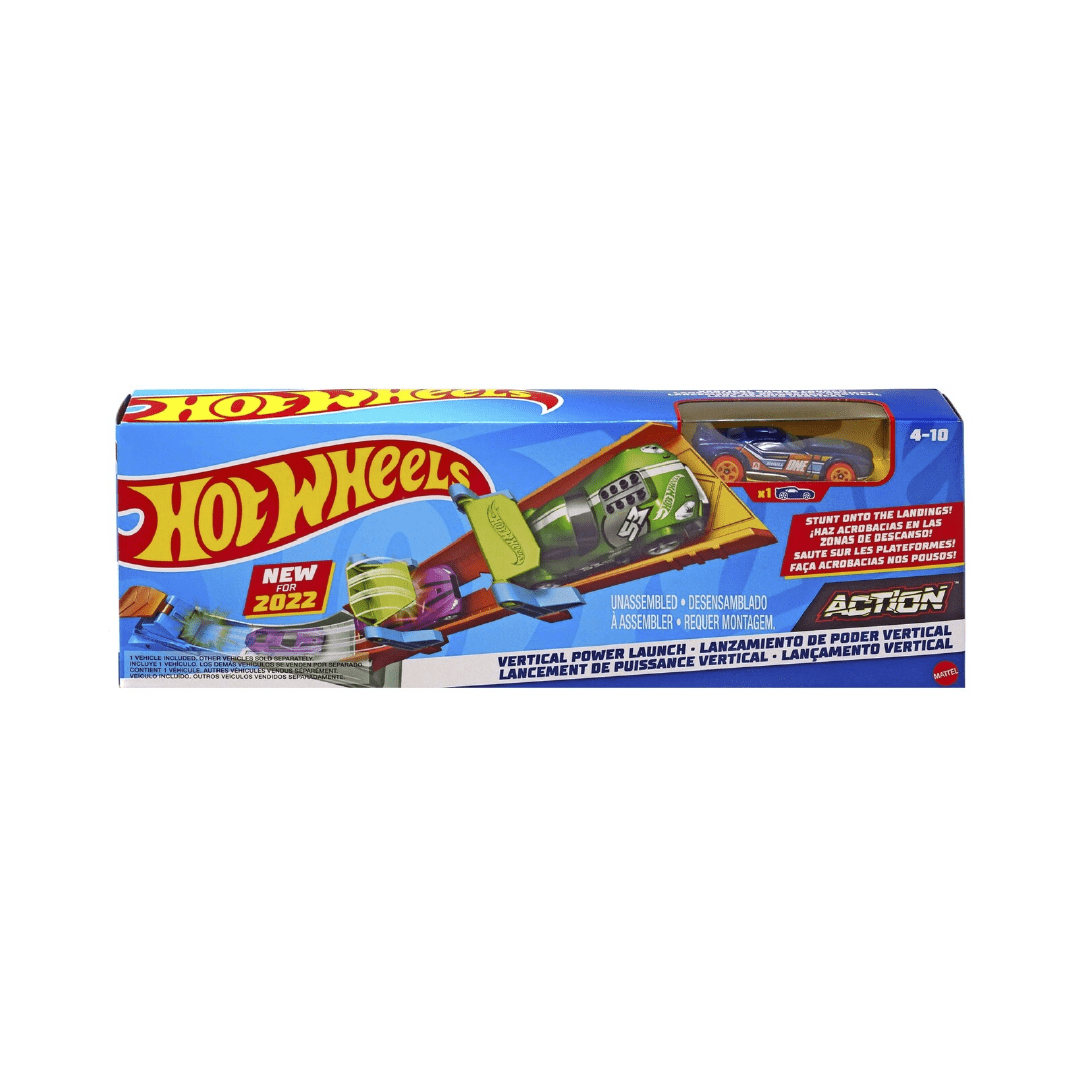 Hot Wheels Lanzador Poder Vertical Hot Wheels Lanzador Poder Vertical