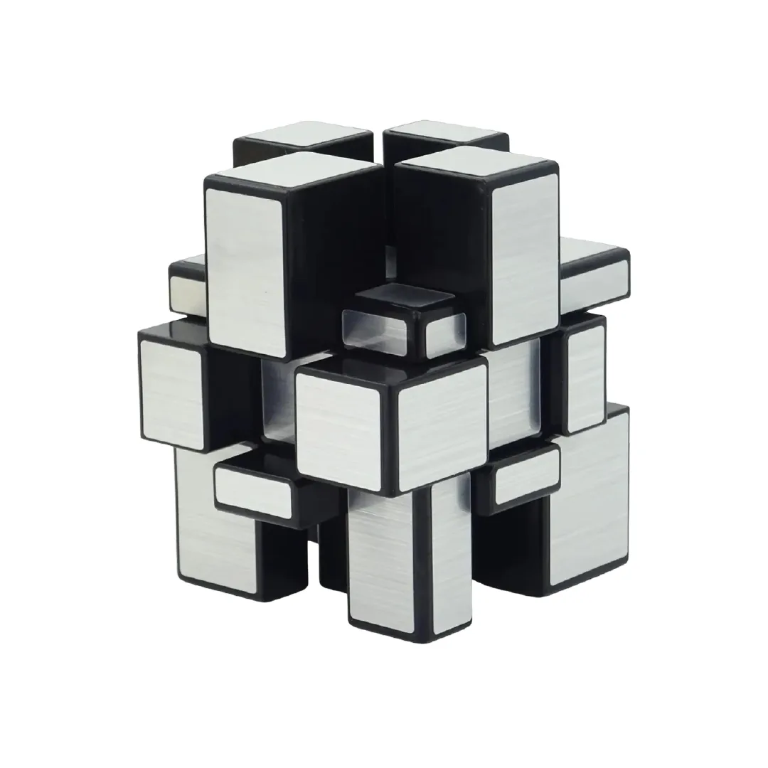 Cubo Mirror 3x3 MoYu Meilong Plateado