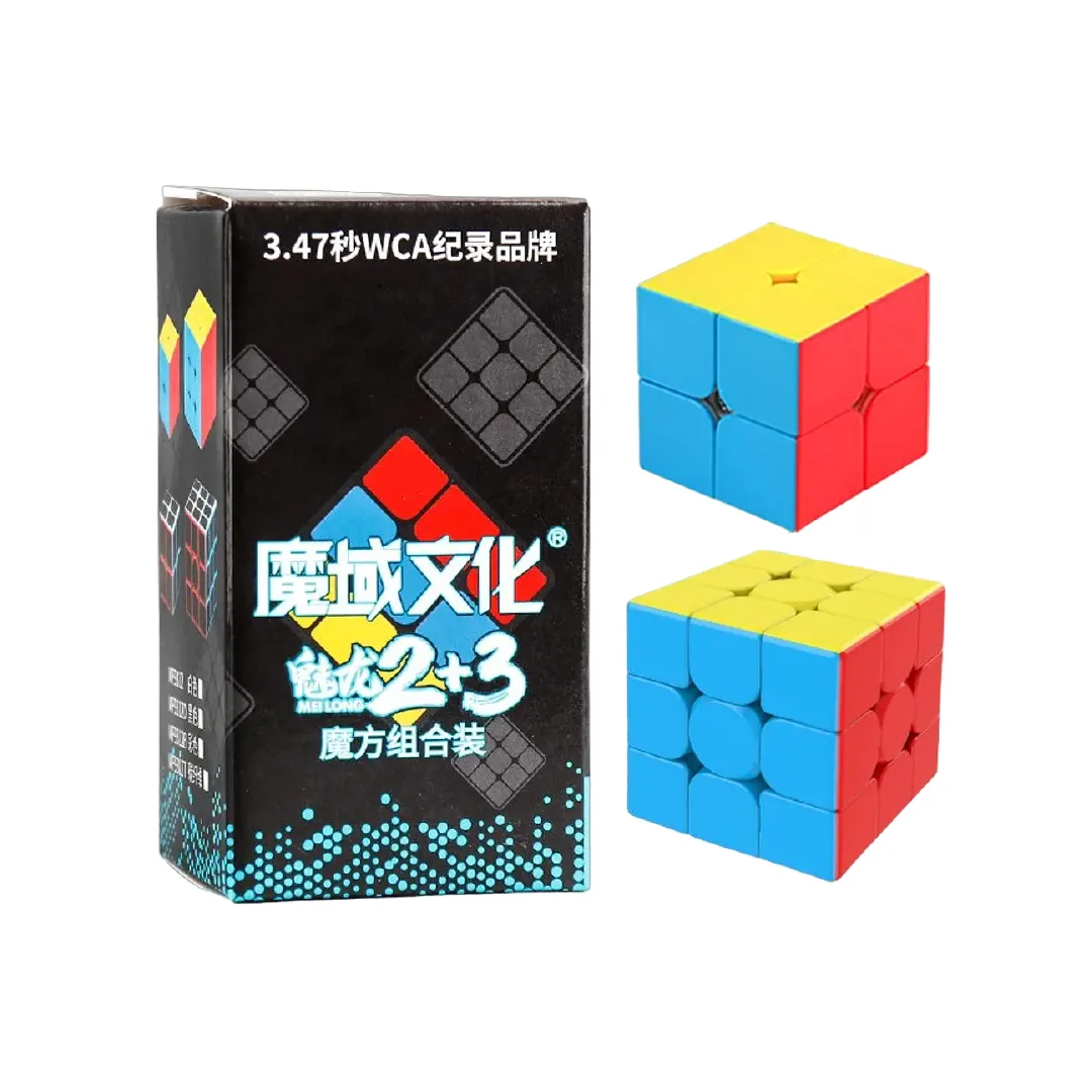 Pack Cubos MoYu Meilong 2×2 + 3×3 Pack Cubos MoYu Meilong 2×2 + 3×3