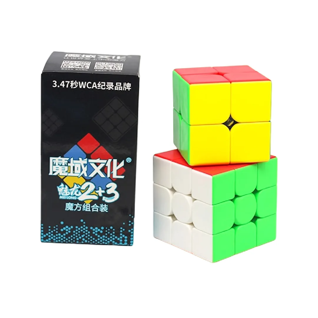 Pack Cubos MoYu Meilong 2×2 + 3×3