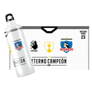 Botella de agua Personalizada Colo Colo 1991