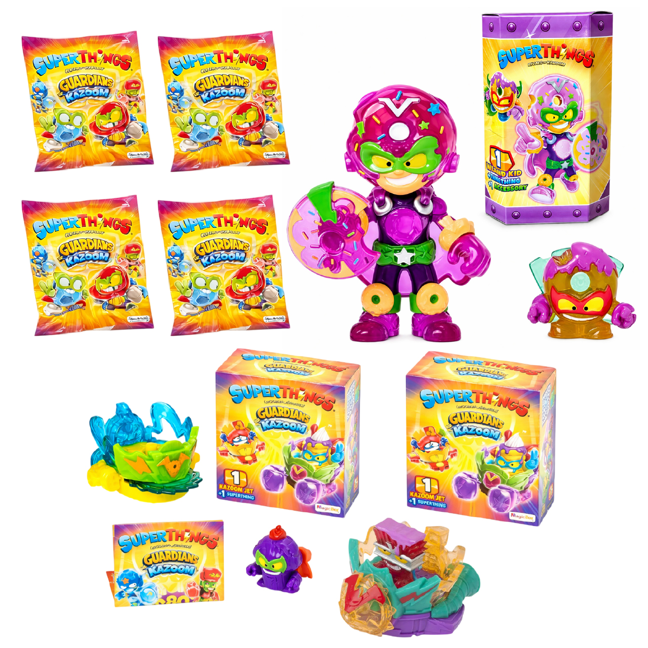 SuperThings Guardians Of Kazoom Super Pack Kazoom Kid Original
