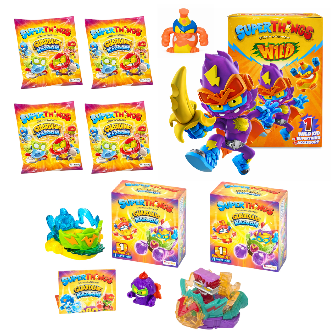 Superthings Guardians Of Kazoom Super Pack Kazoom Wild