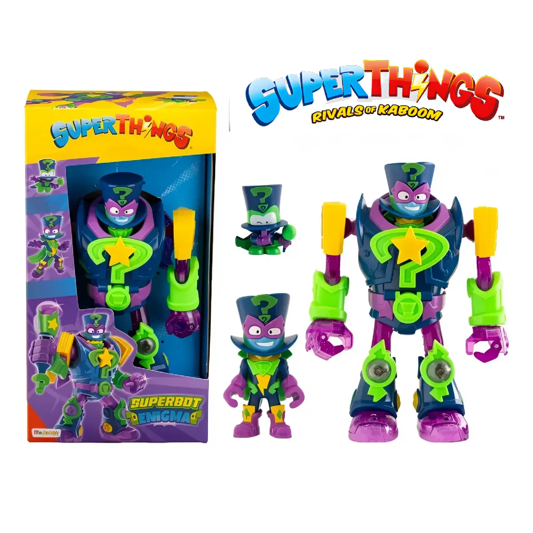 SuperThings Superbot Enigma figura de acción SuperZings original