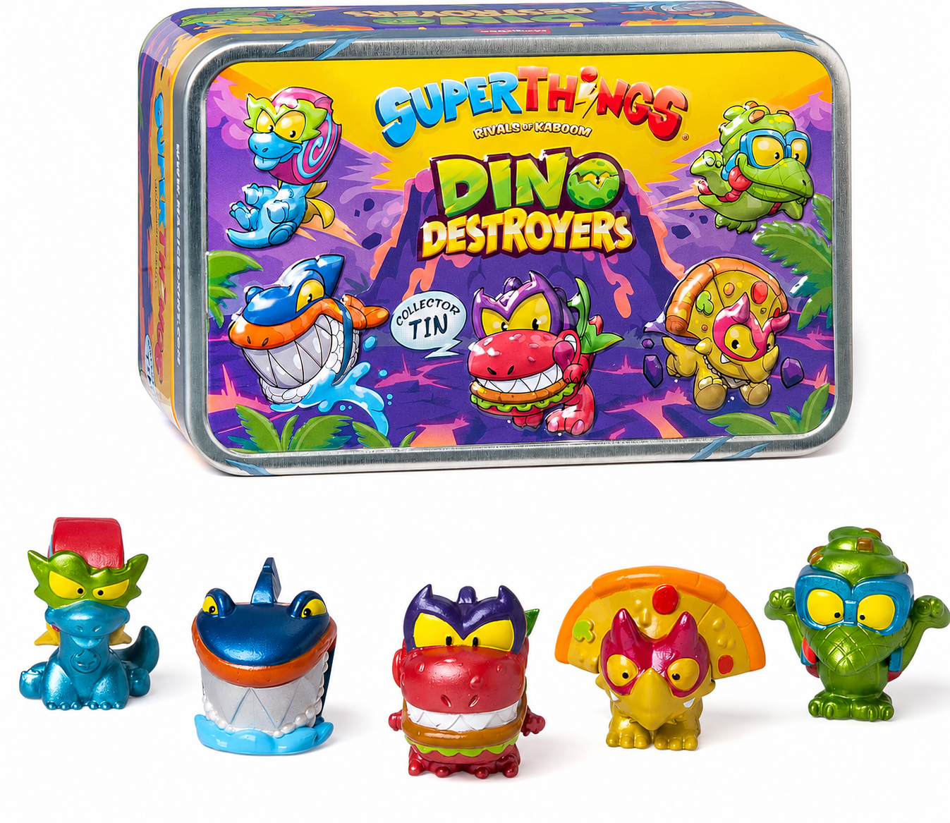 SuperThings Dino Destroyers Metal SuperZings raro original