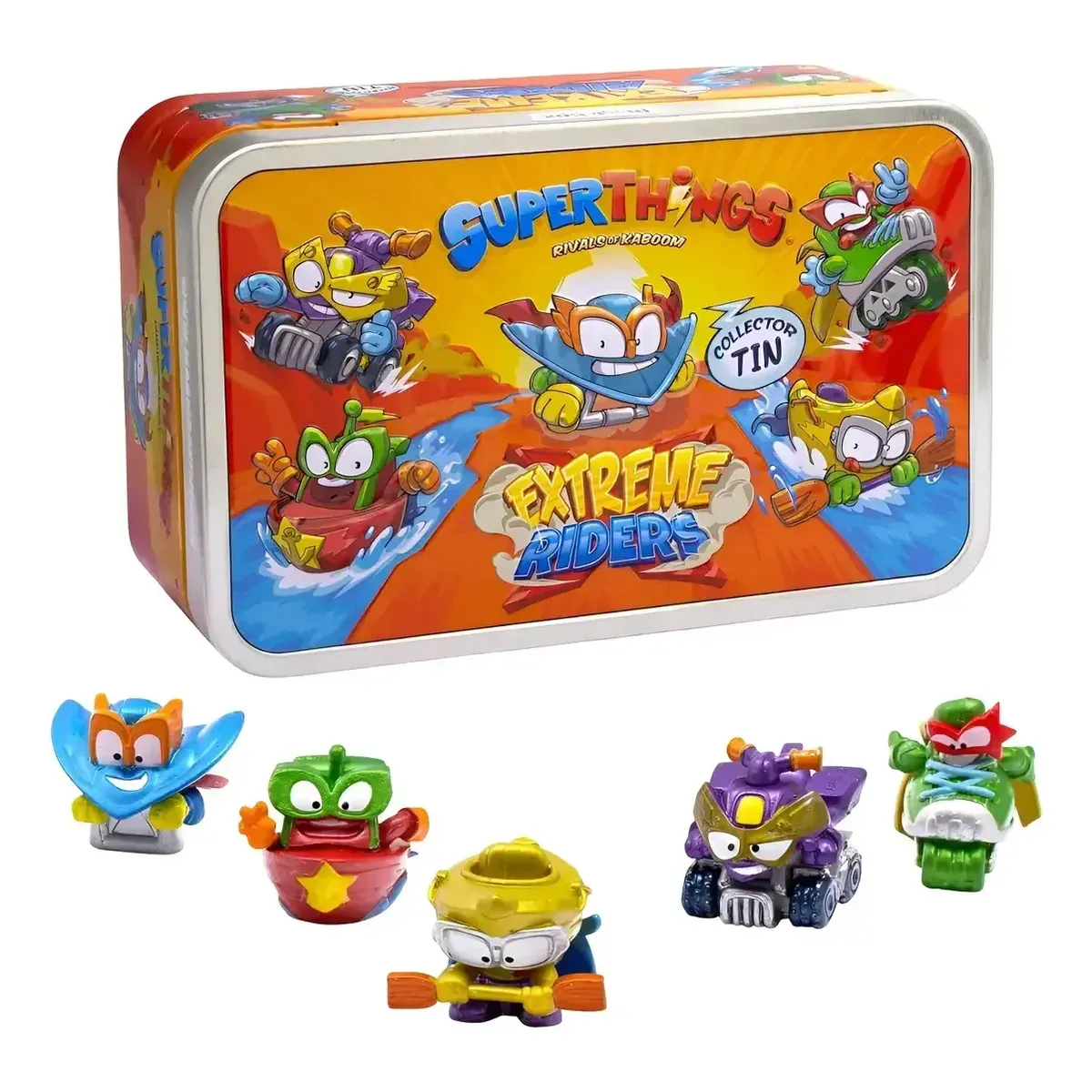 Pack de 5 SuperThings Extreme Riders Metal raros originales