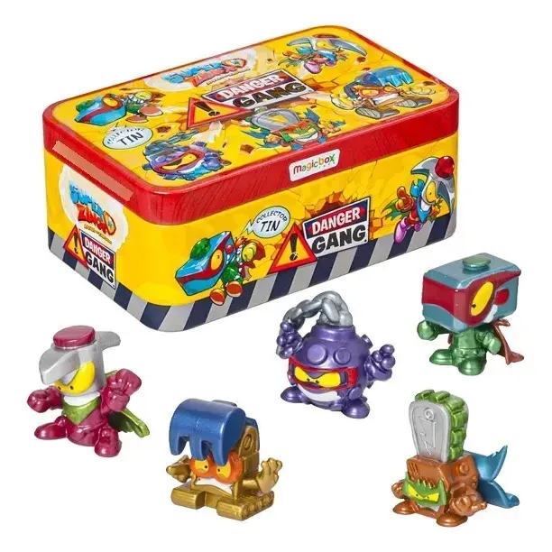 SuperZings Danger Gang Metal SuperThings raro original